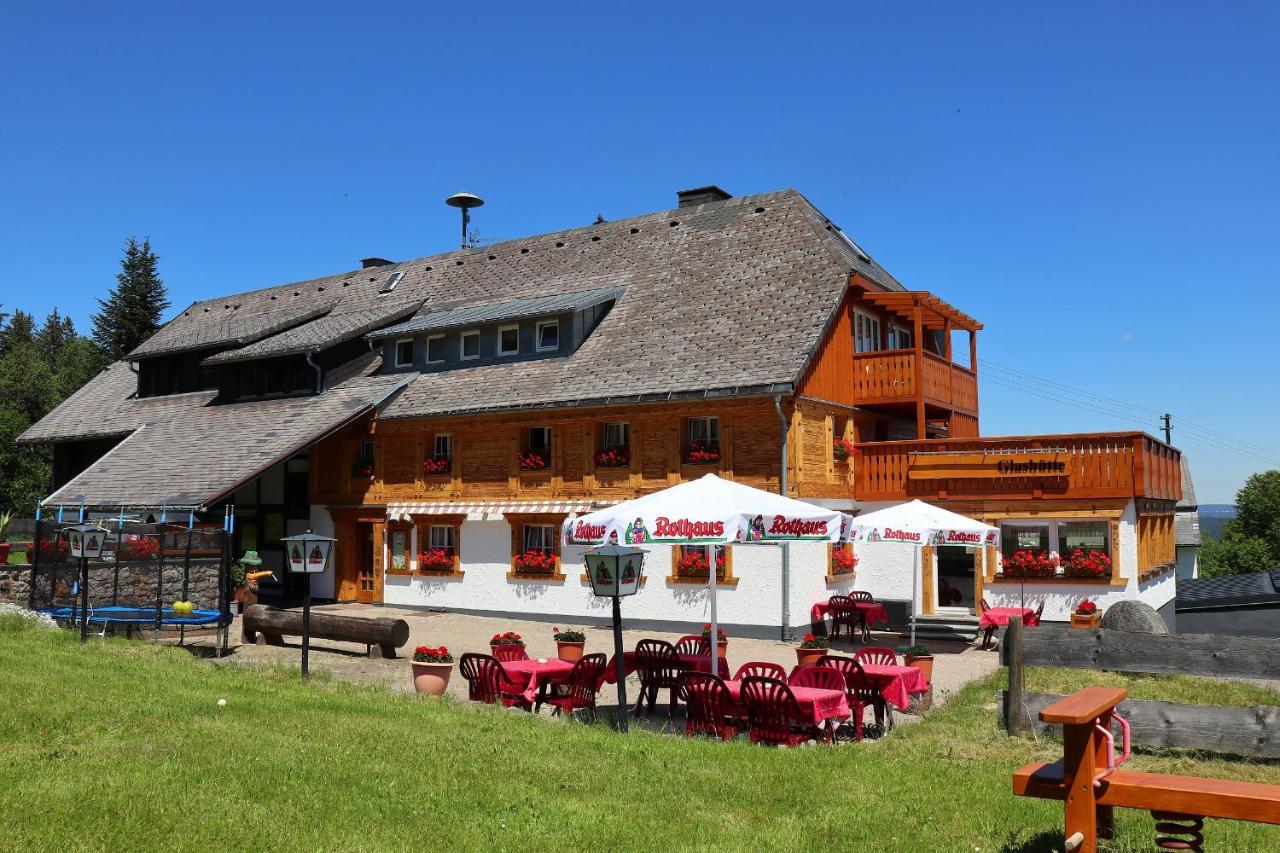Hoehenpension Glashuette Bed&Breakfast Fruehstueckspension Hotel Garni Bonndorf im Schwarzwald Exterior foto