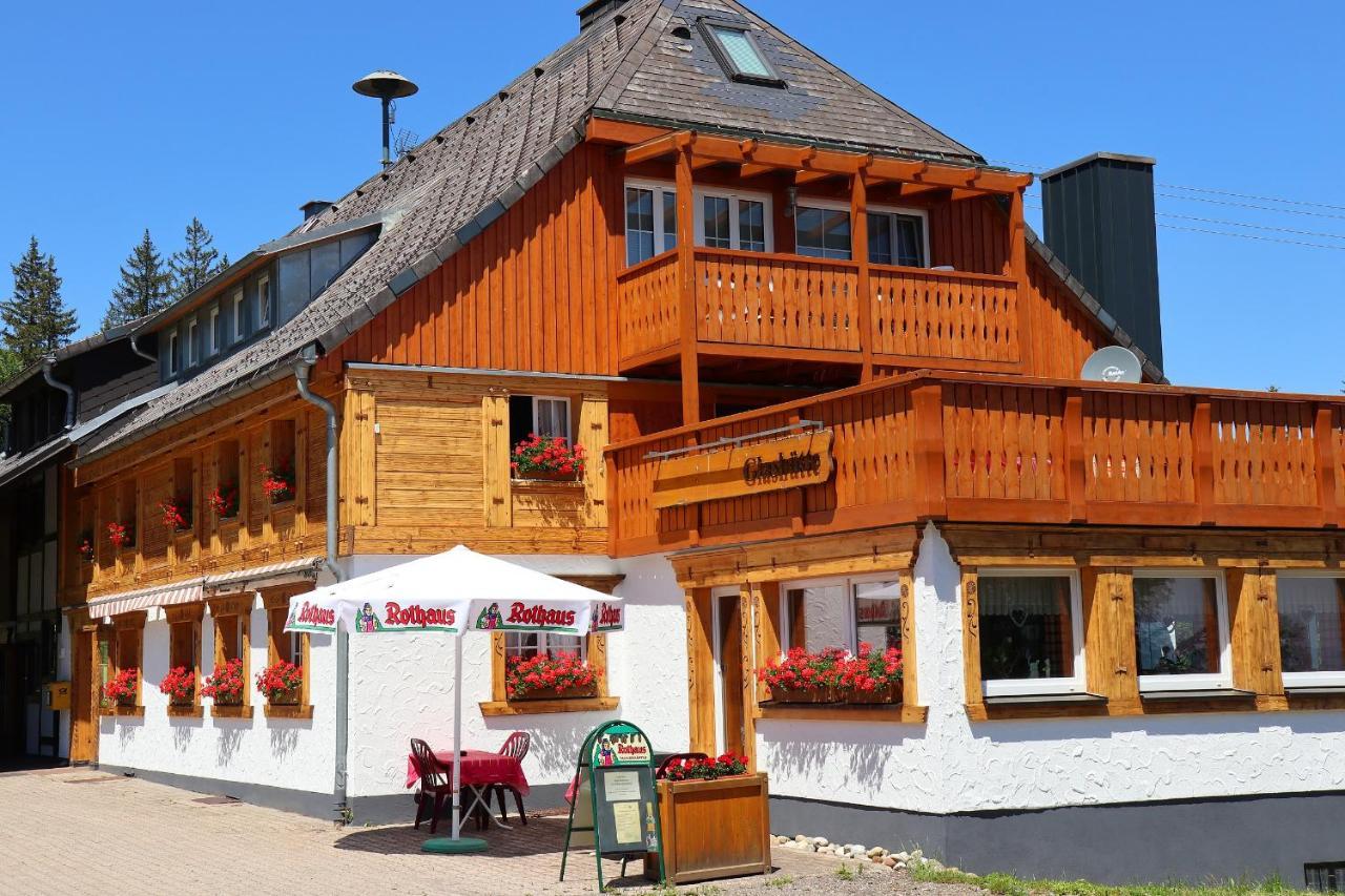 Hoehenpension Glashuette Bed&Breakfast Fruehstueckspension Hotel Garni Bonndorf im Schwarzwald Exterior foto
