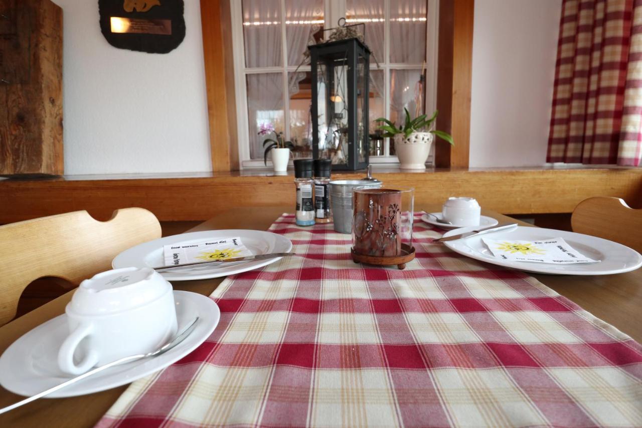 Hoehenpension Glashuette Bed&Breakfast Fruehstueckspension Hotel Garni Bonndorf im Schwarzwald Exterior foto